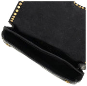 Campomaggi Gloria Pochette Stud Umhängetasche - Schwarz
