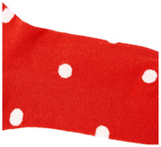 Roka Wimbledon Crew Socken – Orange Dot