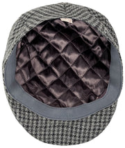Dents Blashford Tweed Schiebermütze – Anthrazit