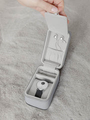 Stackers Reise-Schmuck- und Uhrenbox – Kieselgrau
