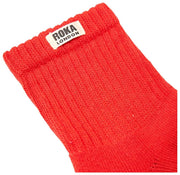 Roka Windsor Solid Crew Socken – Cranberry-Rot