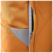 Roka Canfield B Mittelgroßer Rucksack aus recyceltem Nylon – Biskuitbraun