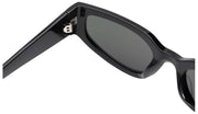 MessyWeekend Hart Blaulicht-Sonnenlesebrille – Grüne Nacht