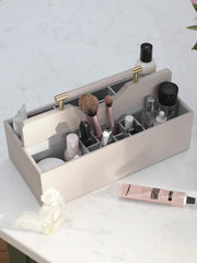Stackers Supergroßer Kosmetik-Organizer – Taupe