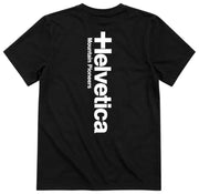 Helvetica Mountain Pioneers Faro 2 T-Shirt - Schwarz