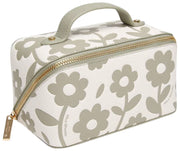 Alice Wheeler London Floral Mini Train Case – Pistaziengrün