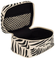 Hindbag Gaspard Kosmetiktasche – Zebra-Creme