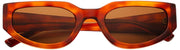MessyWeekend Hart Blue Light Sun Lesebrille – Braune Lava