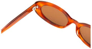 MessyWeekend Lola Blue Light Sun Lesebrille – Braune Lava