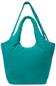 Roka Oxford Medium Taslon Umhängetasche – Ocean View Blue