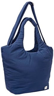 Roka Oxford Medium Taslon Umhängetasche – Tiefes Kobaltblau