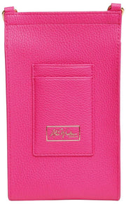 Alice Wheeler London Mini Bloomsbury Umhängetasche – Hot Pink