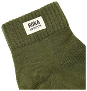 Roka Wembley-Söckchen – Artischockengrün
