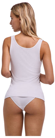 Falke Tägliches nahtloses Trägershirt – Weiß
