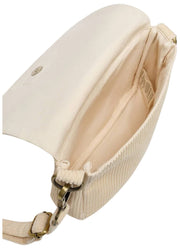 Hindbag Margault Umhängetasche – Samtbeige