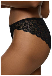 Triumph Amourette Tai-Slip mit hohem Beinausschnitt – Schwarz