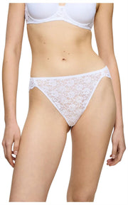 Triumph Amourette Tai-Slip mit hohem Beinausschnitt – Weiß