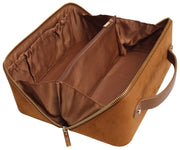 Alice Wheeler London Kensington Zugetui aus Wildleder – Fudge Tan