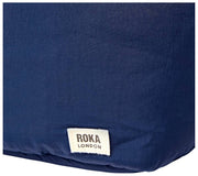 Roka Oxford Medium Taslon Umhängetasche – Tiefes Kobaltblau