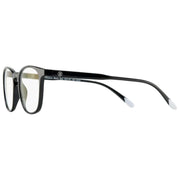 Barner Dalston glänzende Blaulicht-Lesebrille – Black Noir
