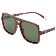 Barner Jake Glänzende Sonnenbrille – Kakaobraun