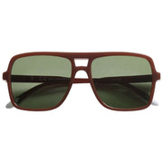 Barner Jake Glänzende Sonnenbrille – Kakaobraun