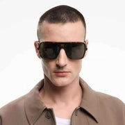 Barner Jake Glänzende Sonnenbrille – Schildkrötenbraun
