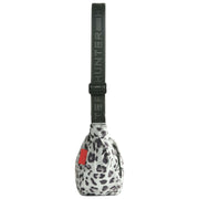 Hunter Original Snow Leopard Sling Bag – Weiß/Schwarz