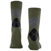 Burlington Dundee-Socken – Grün/Schwarz