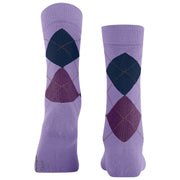 Burlington Queen-Socken – Lila/Blau