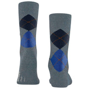 Burlington Dundee-Socken – Grau/Blau