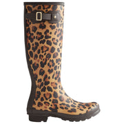 Hunter Original Tall Leopard Gummistiefel – Beige/Schokoladenbraun