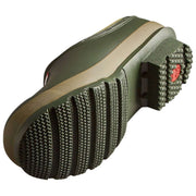 Hunter Gardener Clogs mit Neoprenfutter – Dunkelolivgrün/Ton
