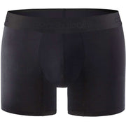 Comfyballs No Show Cotton Long Boxer - Ghost Black