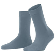 Falke ClimaWool Socken – Monument Blue