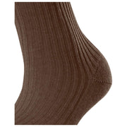 Falke Kuschelige Stiefelsocken aus Wolle – Cappuccino-Braun