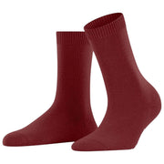 Falke Kuschelige Wollsocken – Hennarot