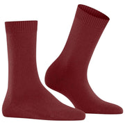 Falke Kuschelige Wollsocken – Hennarot