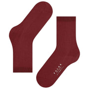 Falke Kuschelige Wollsocken – Hennarot