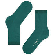 Falke Kuschelige Wollsocken – Moosgrün
