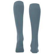 Falke Cotton Touch Kniestrümpfe – Monument Blue