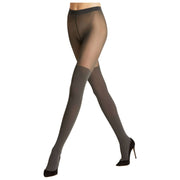 Falke Overknee-Strumpfhose, 25 Denier, Carbongrau