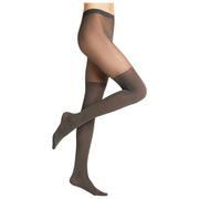 Falke Overknee-Strumpfhose, 25 Denier, Carbongrau