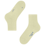 Falke Kurze Run Rib-Socken – Tender Yel Beige