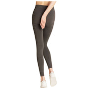 Falke Nahtlose, formende Leggings – Carbongrau