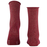 Falke Glänzende Socken – Burgunderrot