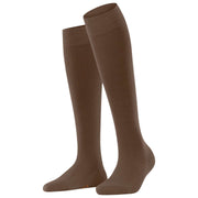 Falke Softmerino-Kniestrümpfe – Cappuccino-Braun