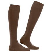 Falke Softmerino-Kniestrümpfe – Cappuccino-Braun