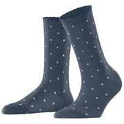 Falke Spike Dot Socken – Jeans Mel Blue