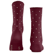 Falke Spike Dot Socken – Weinrot